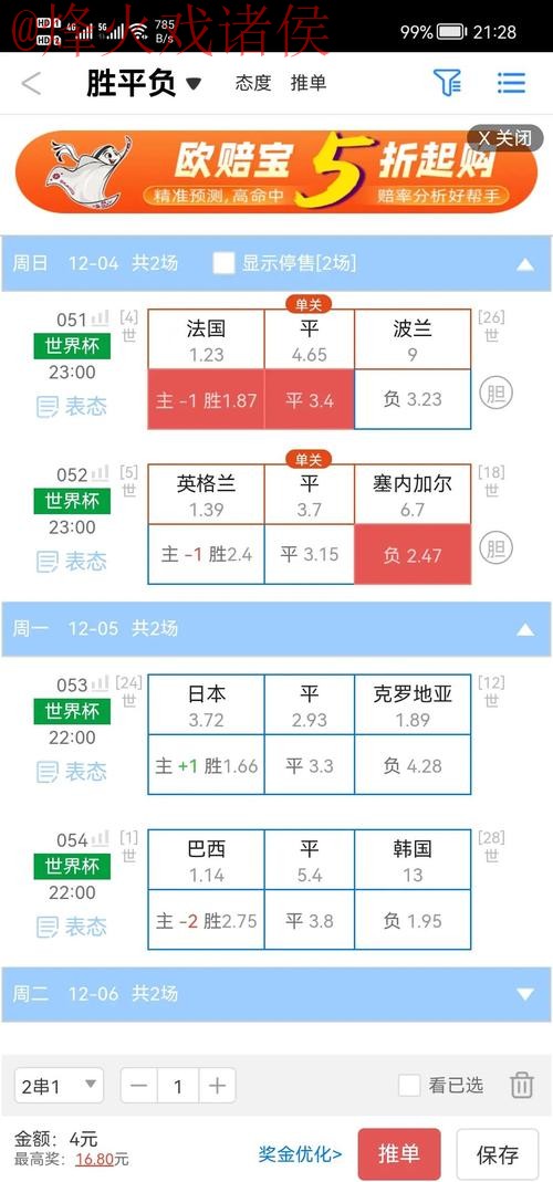 2026世界杯盘口入口最佳攻略分析